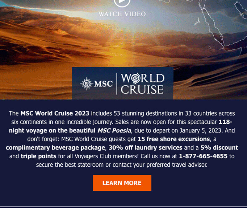 THE WORLD CRUISE 2