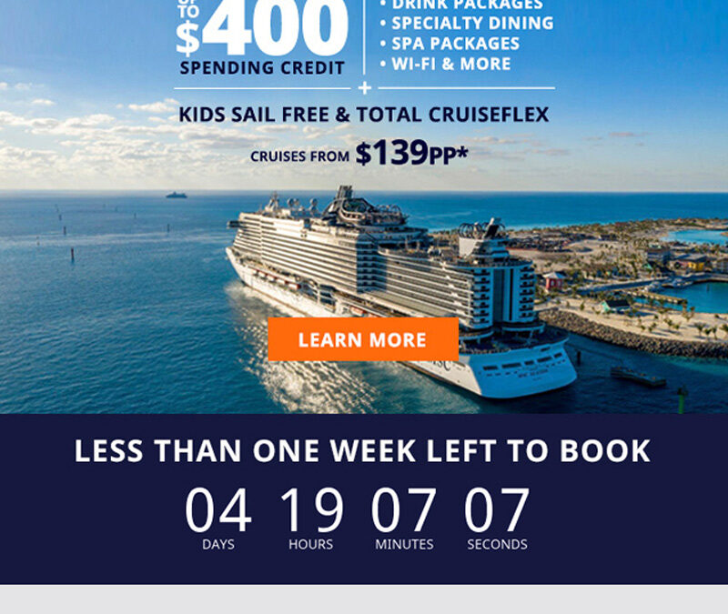 MSC WORLD CRUISE 2023